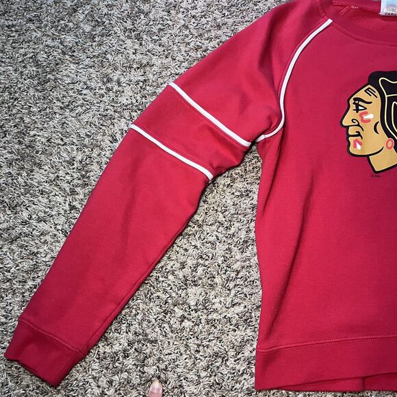 Chicago Blackhawks NHL Official Licensed Product Ladies Sweatshirt Size L 12/14 - Picture 3 of 10